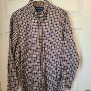 (2057) Ralph Lauren Men's Classic Blake Long Sleeve Dress Shirt, Size: Small